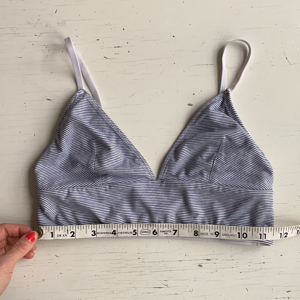😍Madewell: striped bralette - cute + simple!